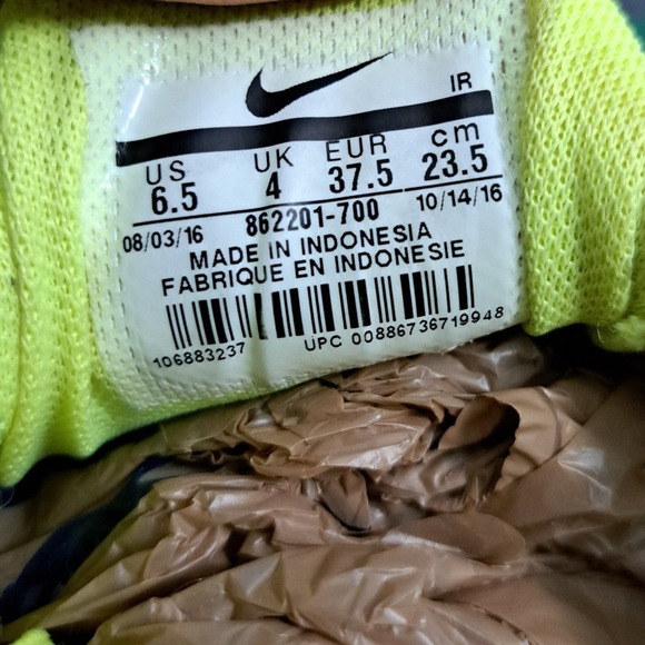 Nike Air Max Plus Volt Hot Punch SE Premium 862201-700 Women's Size 6.5 - Picture 7 of 14